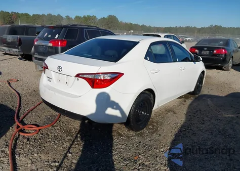 2016 Toyota Corolla L from USA, damaged, VIN 2T1BURHE9GC505374